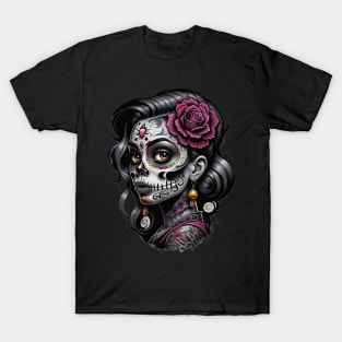 Catrina Dia De Los Muertos T-Shirt